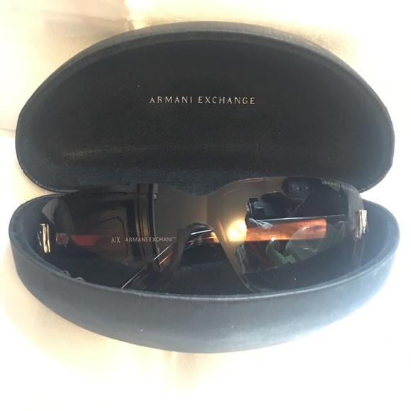 Armani Exchange brown sunglasses main image 6